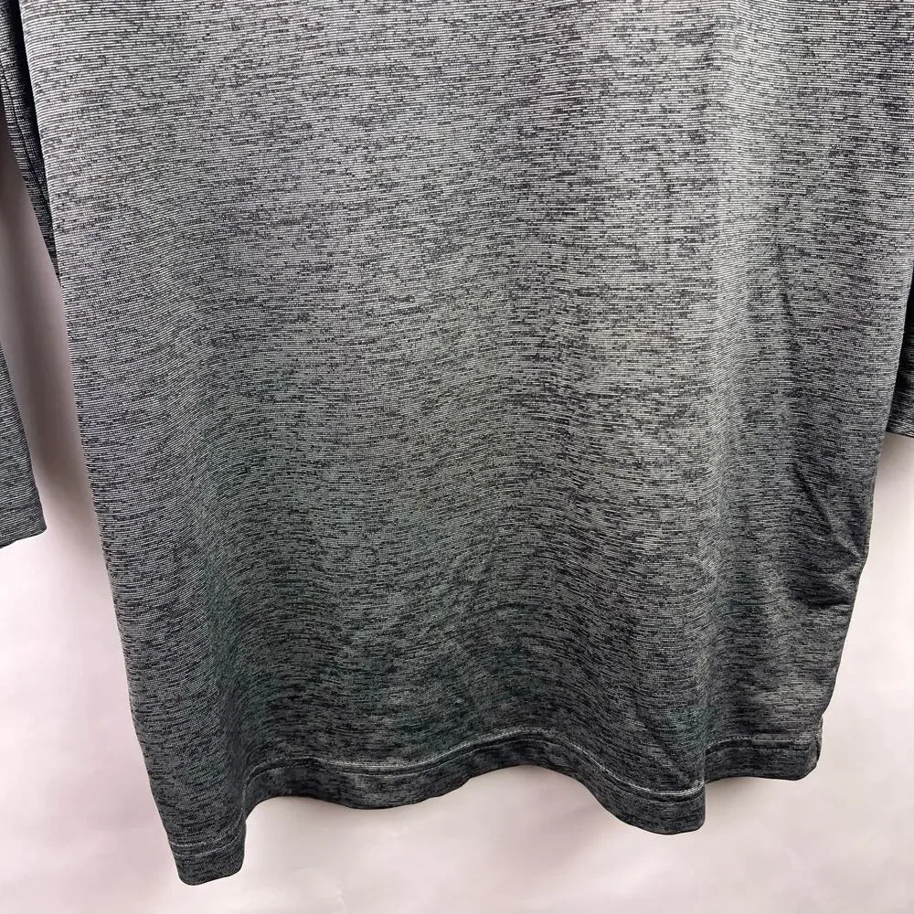 Under Armour HeatGear Polo, Gray, Polyester Blend, Athletic Golf Shirt